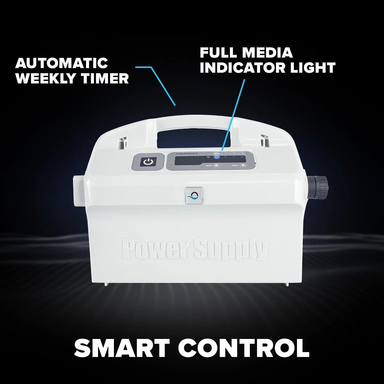 Robotic Pool Cleaner (2025 Model) with Multimedia, Oversized Leaf Bag, Standard & Ultrafine Filters, Weekly Timer, Waterline Cleaning & More for In-ground Swimming Pools up to 50ft