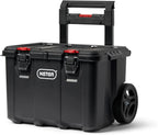 Modular Tools Organizer for Garage Storage and DIY, 3 Piece Resin Rolling Tool Box System for Small Parts