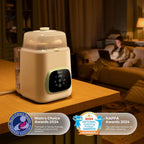 Baby Bottle Washer, Sterilizer & Dryer - All-in-One Cleaning Machine for Bottles, Pump Parts & Baby Essentials