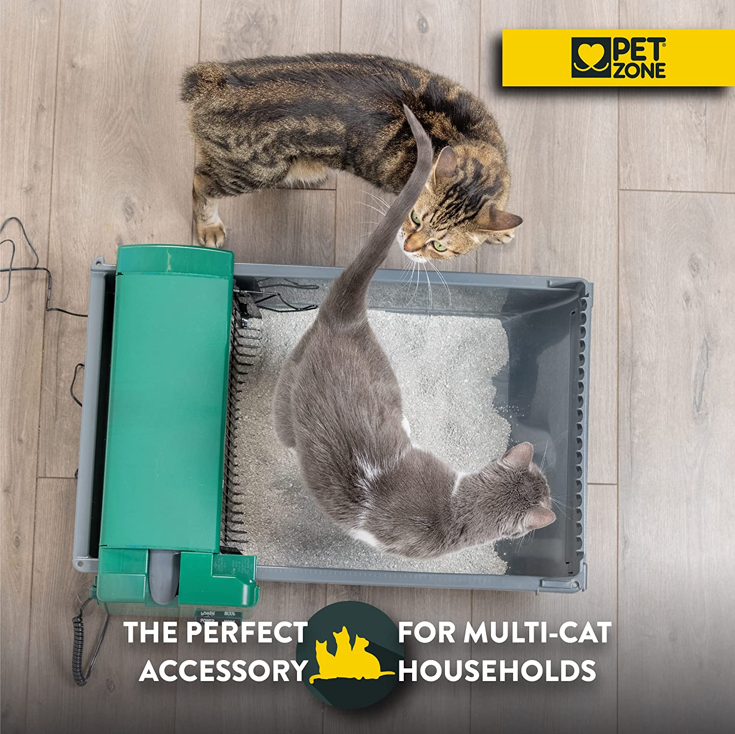 Automatic Litter Box (Self Cleaning Litter Box, Cat Litter Box with No Expensive Refills)