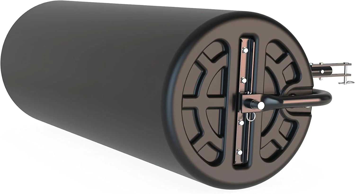18" x 48" Tow Behind Poly Lawn Roller 550 lbs Weight with Water, Poly Drum and Steel Frame, with Plug. Designed for Lawn and Garden Tractors