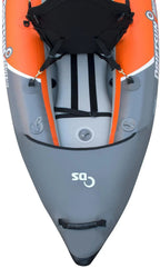 120/220 Inflatable Tandem White-Water Kayak with High Pressure Floor and EVA Padded Seats with High Back Support, Includes Action Cam Mount, Aluminum Paddles, Pump and More